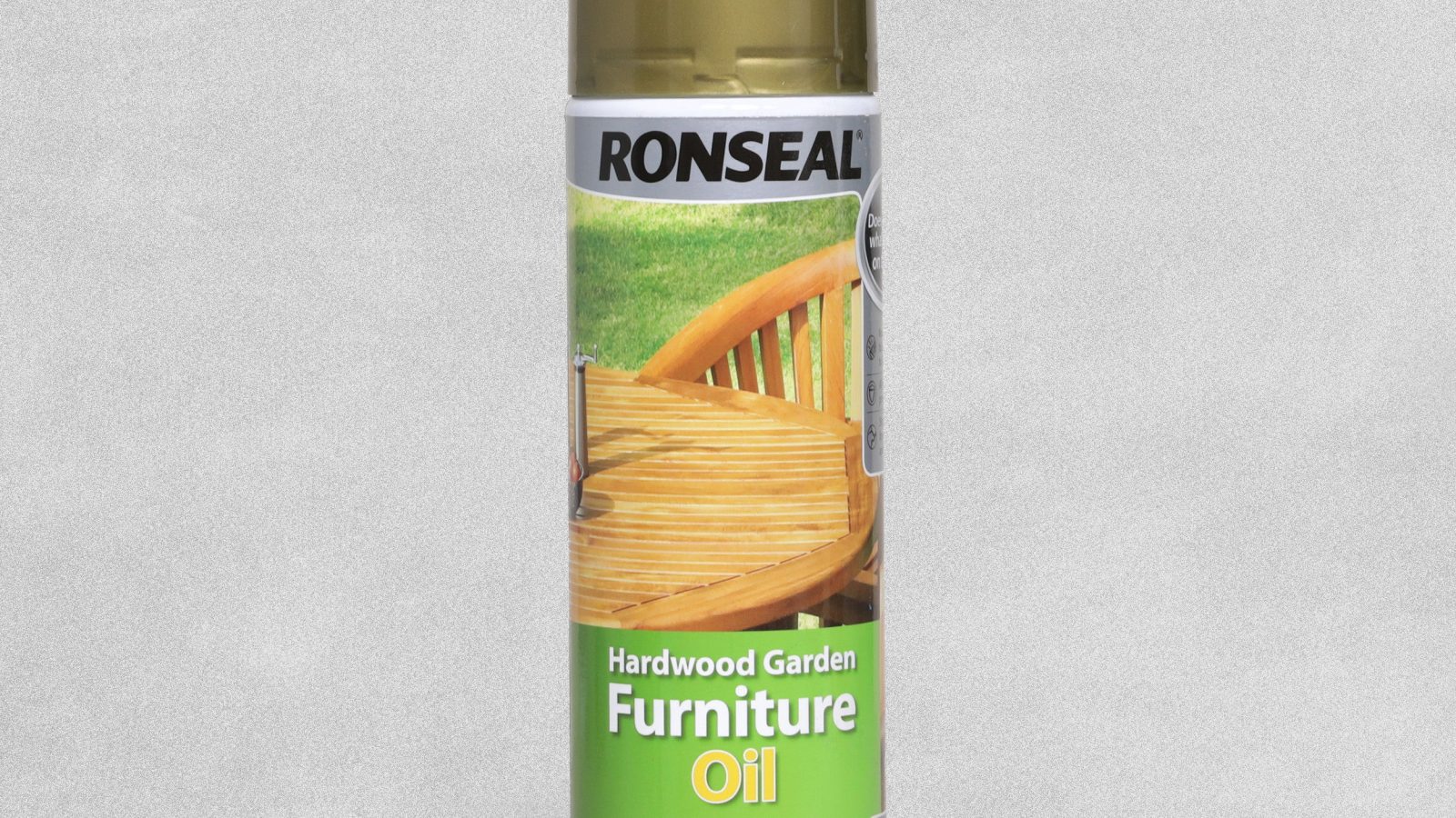 Hardwood Garden Furniture Oil Spray Natural 500ml Ronseal