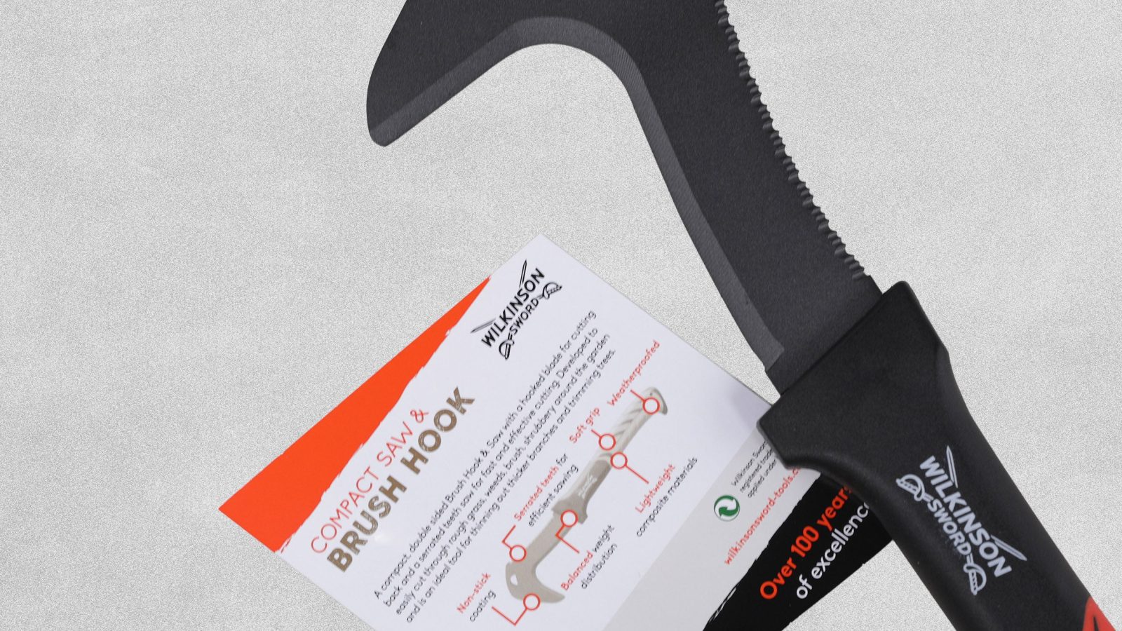 Wilkinson Sword Metal Brush and Hook saw 14.5″