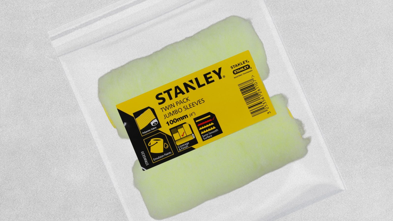 Twin Pack Jumbo Sleeves  Stanley 100mm / 4″ – Pack of 2