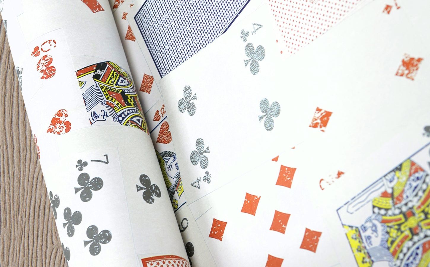 1 Wall Designer Photo Motif Wallpaper – Playing Cards