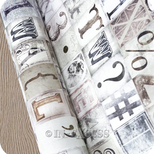 1 Wall Designer Photo Motif Wallpaper - Typograpy