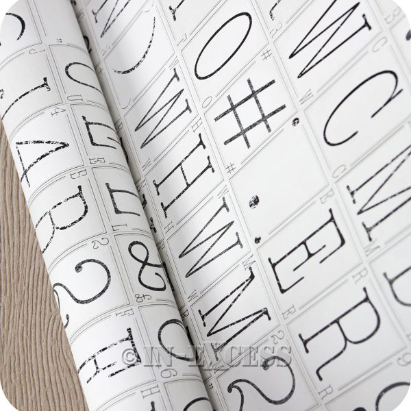 1 Wall Designer Photo Motif Wallpaper - Typograpy