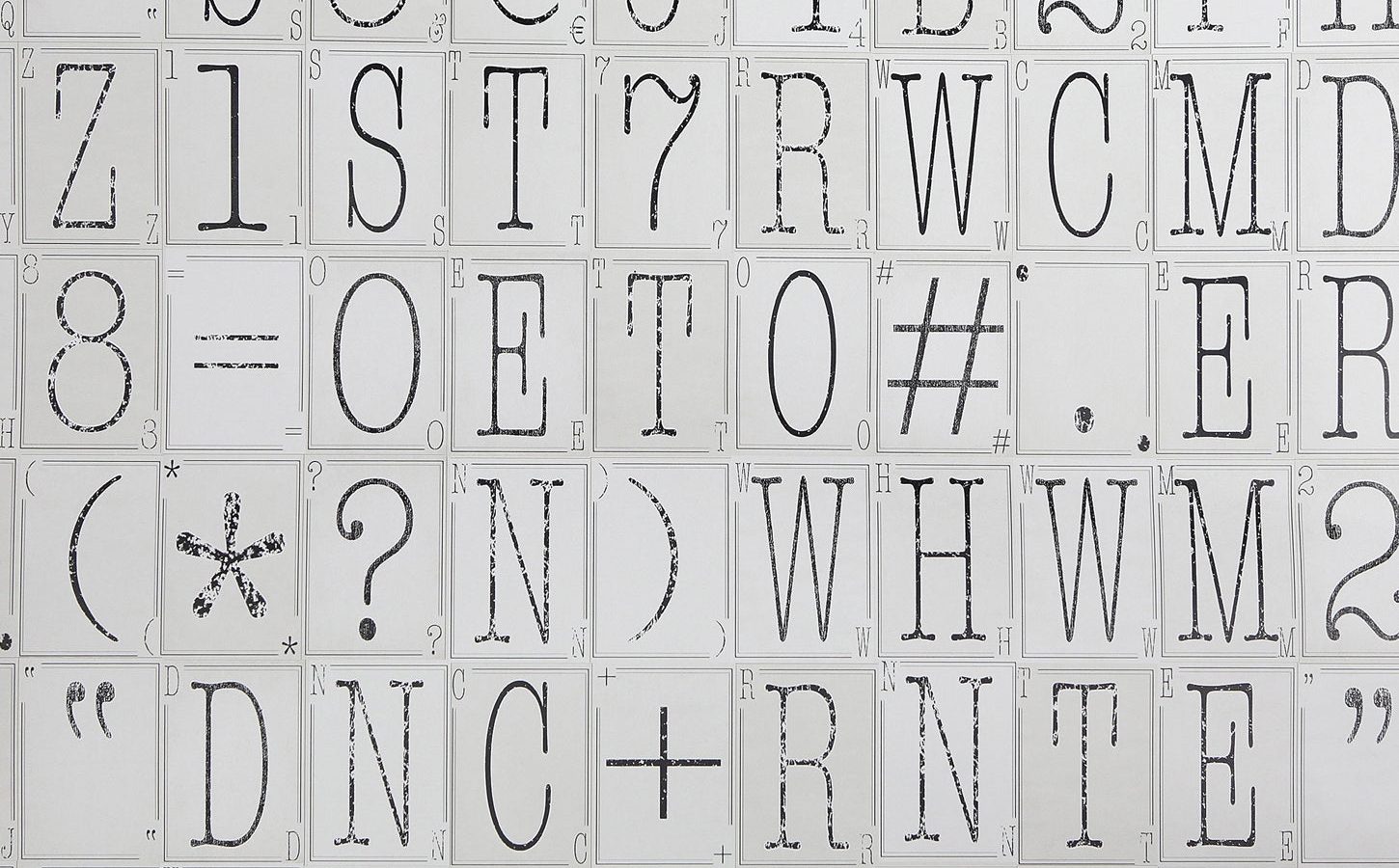 1 Wall Designer Photo Motif Wallpaper – Typograpy