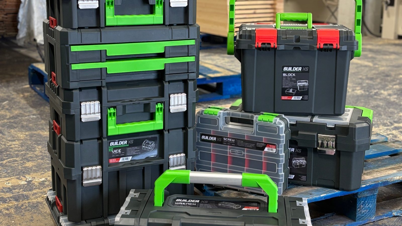 Builder Pro Block Deep Tool Box W460 x D290 x H300mm