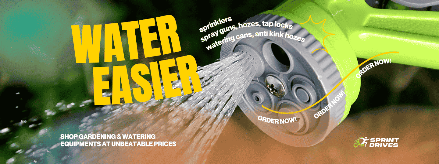 Water smarter — garden watering & hoses
