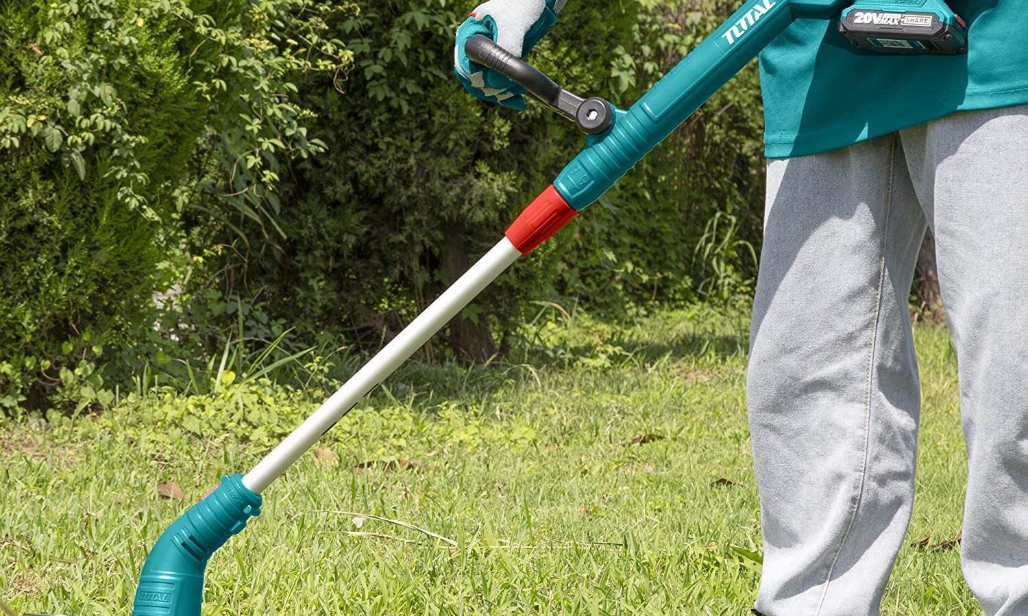 Total Li-Ion 20V Grass Trimmer (with Battery & Charger) – TGTLI203285