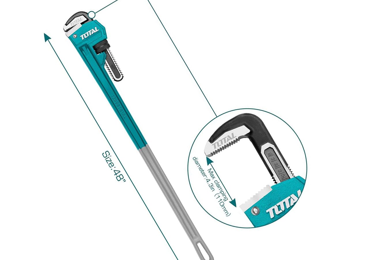 Total Pipe Wrench 48″ – THT171486