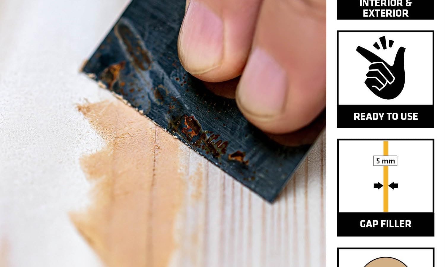 EverBuild Joiners Grade Wood Filler 250ml – Pine