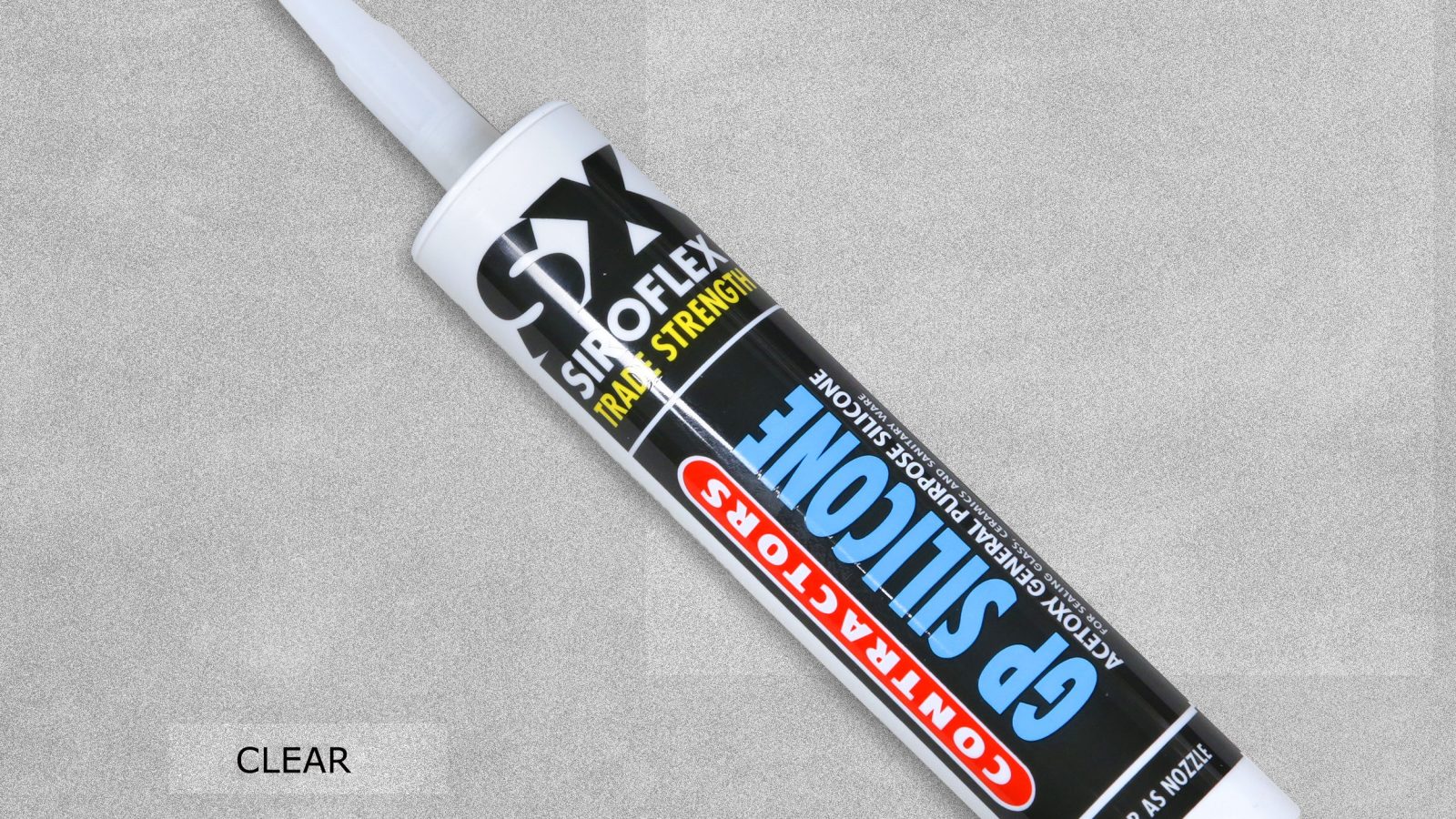 Siroflex Contractors General Purpose Silicone Clear – 300ml