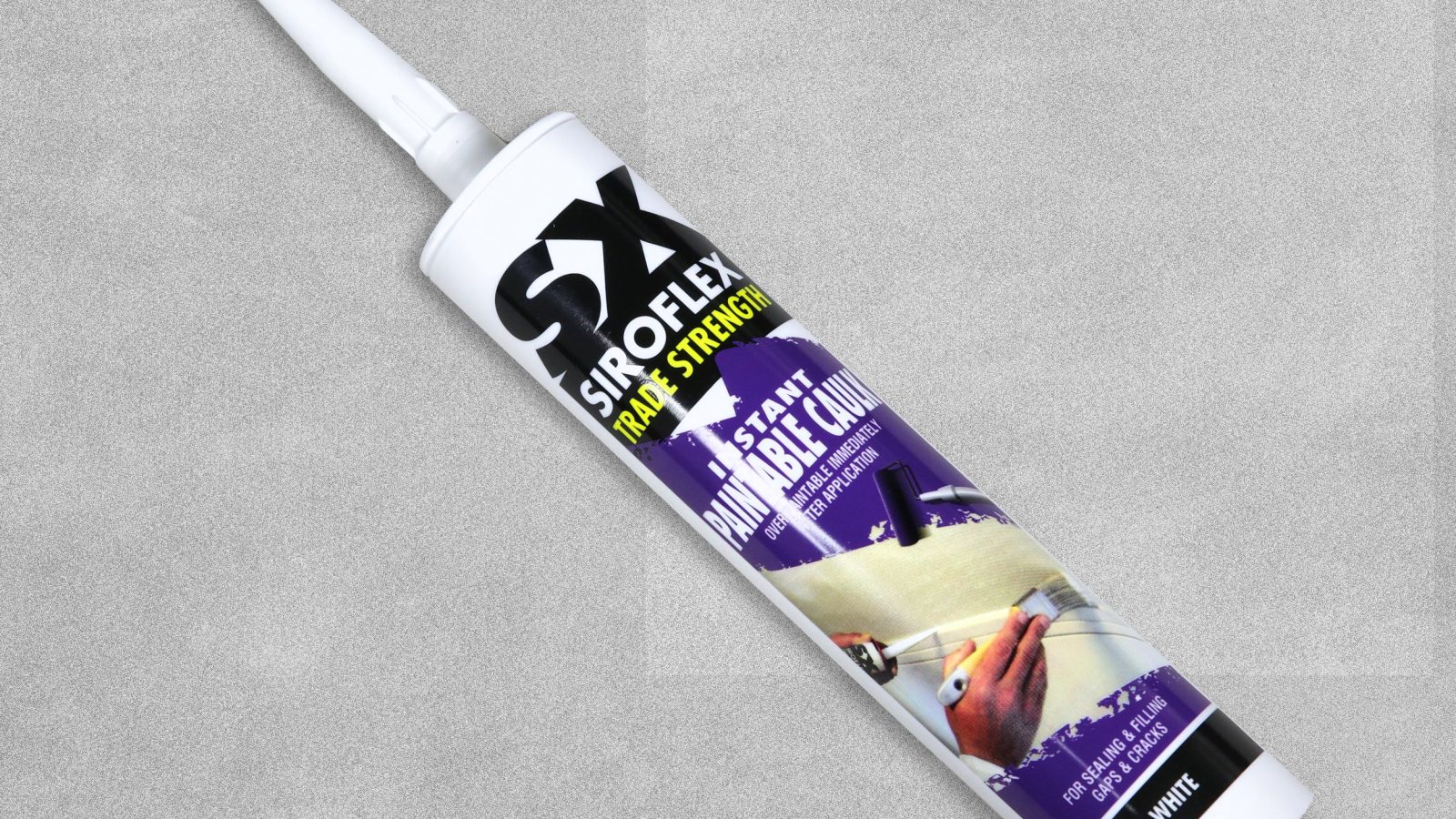 Siroflex Trade Strength Instant Paintable Caulk White 310ml