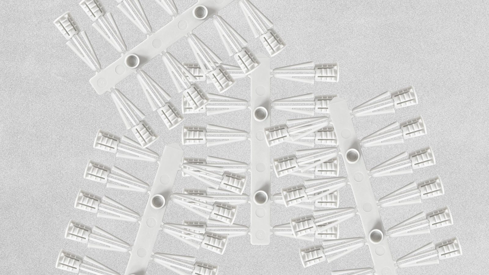 Hollow Wall Plasterboard Plug Light Weight Fixing – 4mm Screw (Gauge 8) Pack of 50