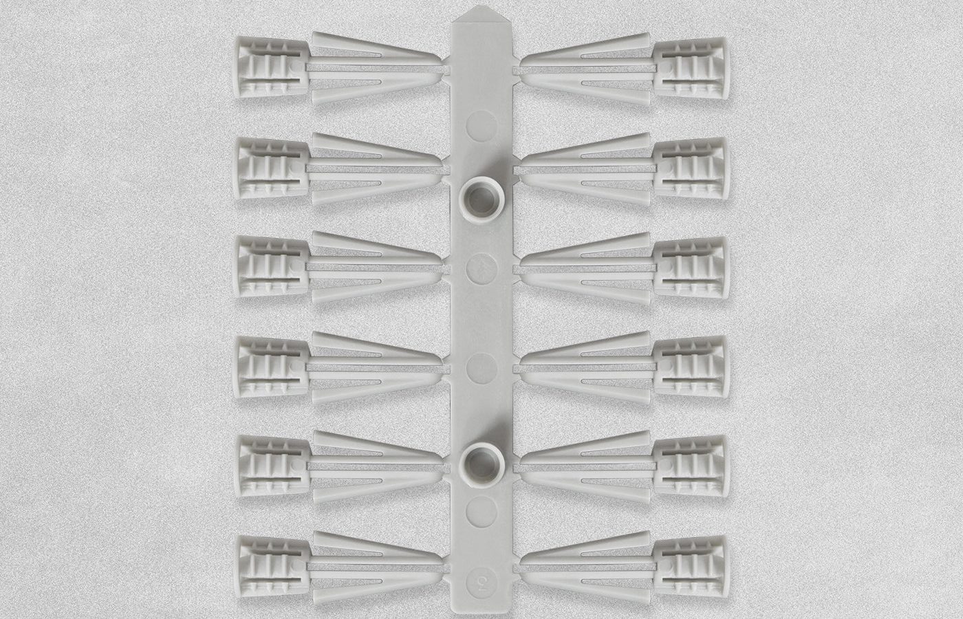 Hollow Wall Plasterboard Plug Light Weight Fixing – 4mm Screw (Gauge 8) Pack of 50