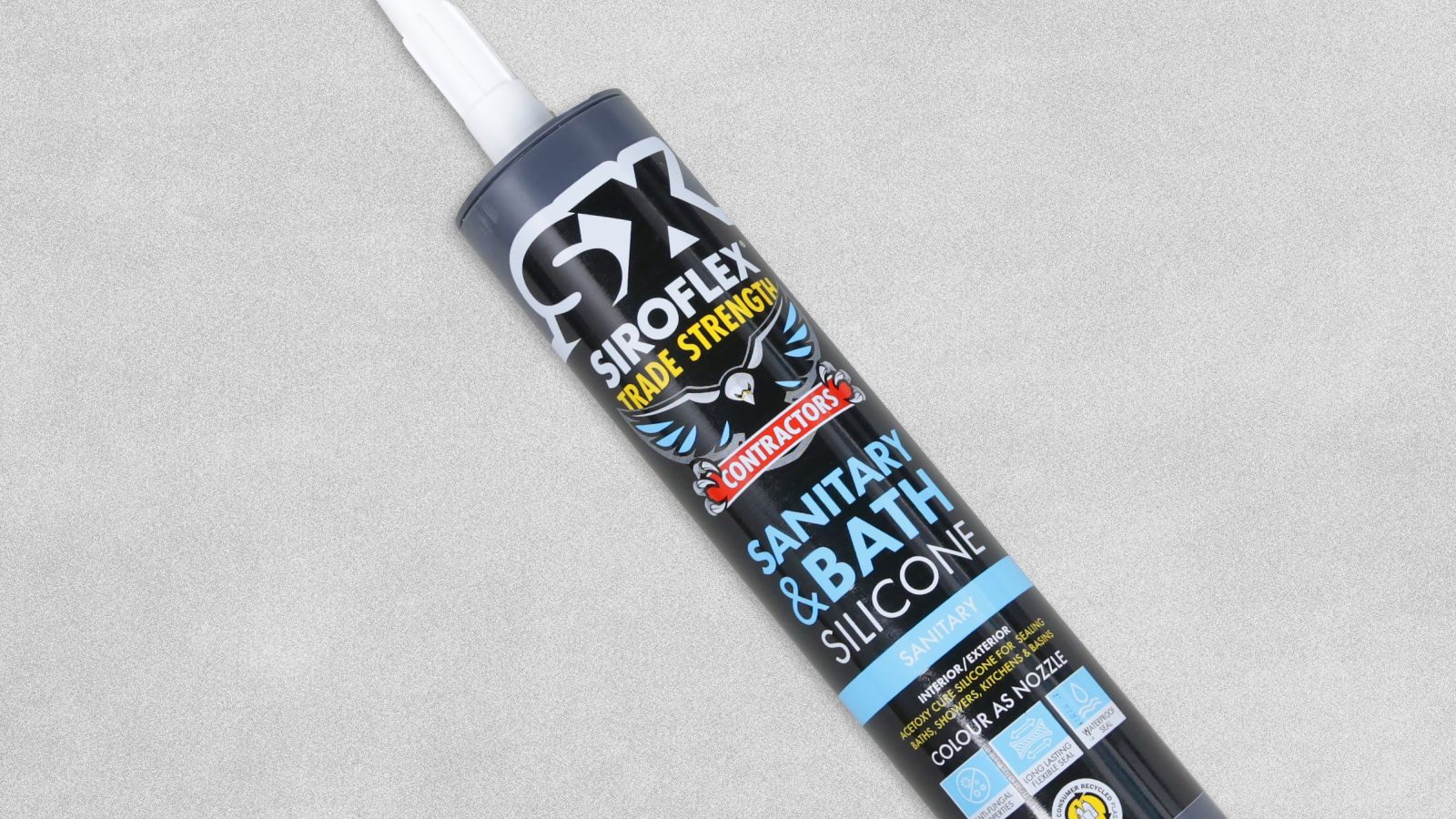 Siroflex Sanitary & Bath Silicone White 300ml