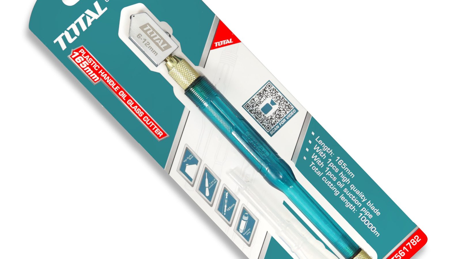 Total Glass Cutter 165mm – THT561782