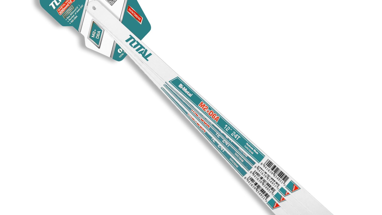 Total Hacksaw Blades 300mm 12″ 24T Pack of 5 – THTKT58245