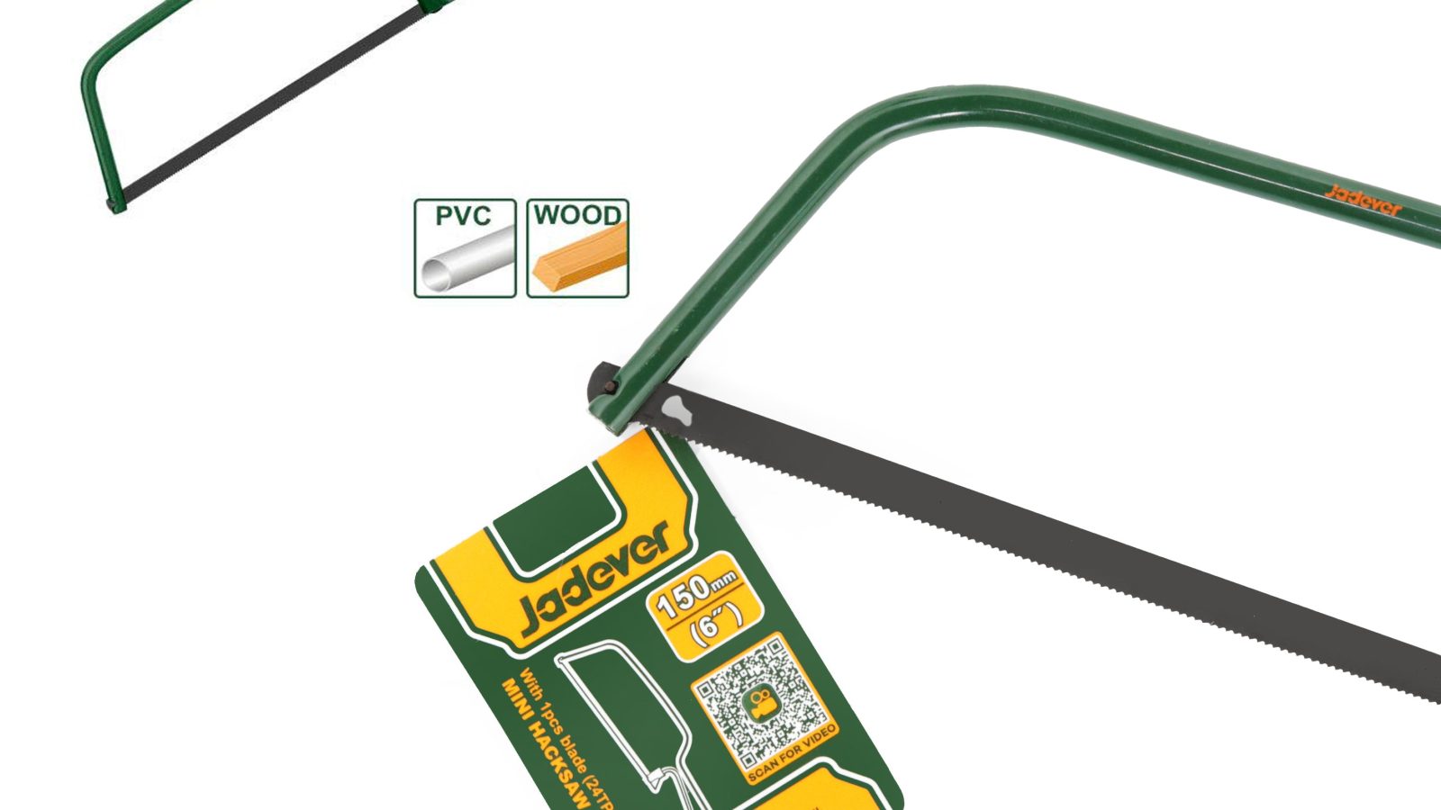 Jadever Mini Hacksaw Frame 150mm
