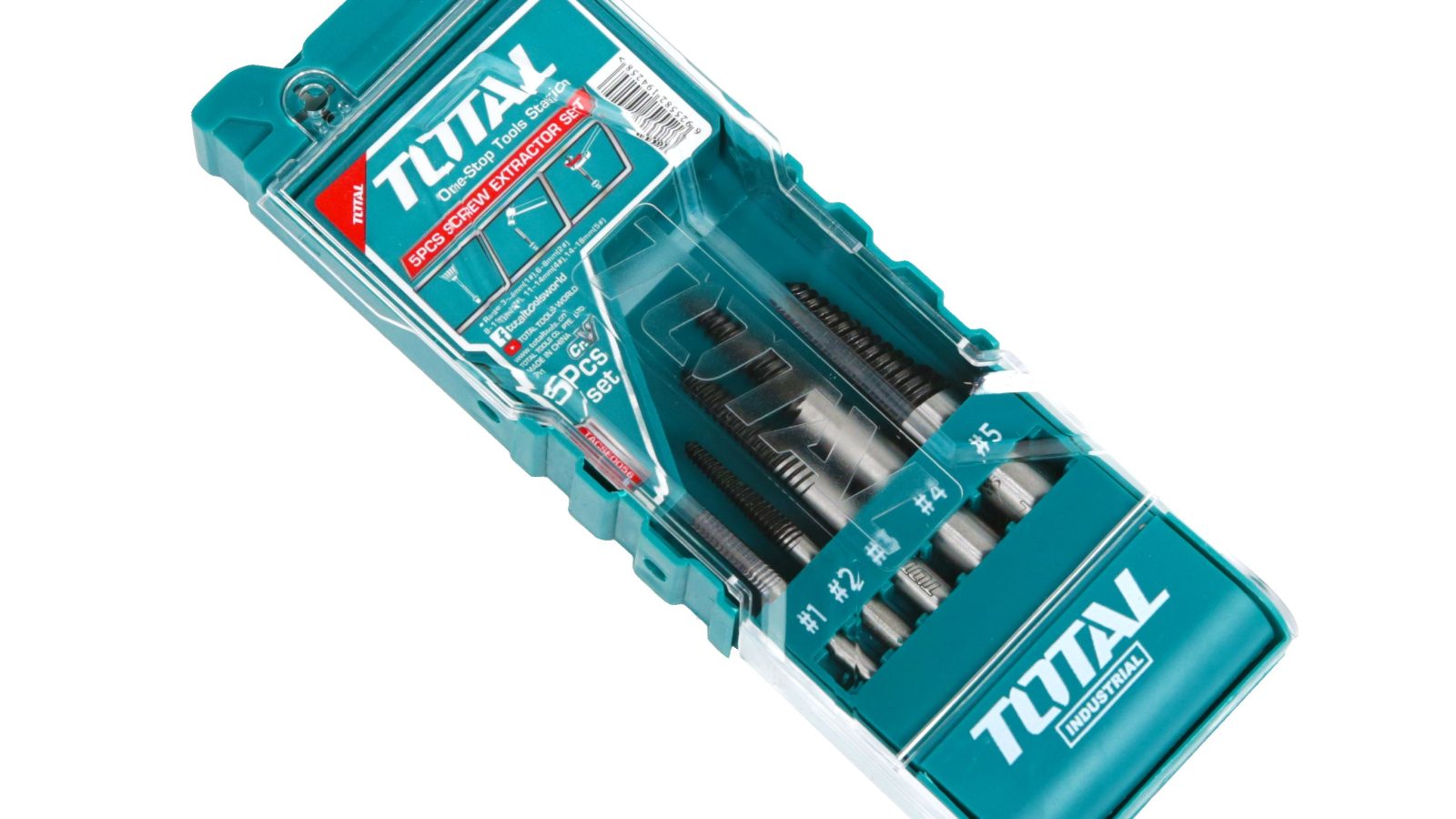 Total Screw Extractor Set – 5pcs – TACSE0056