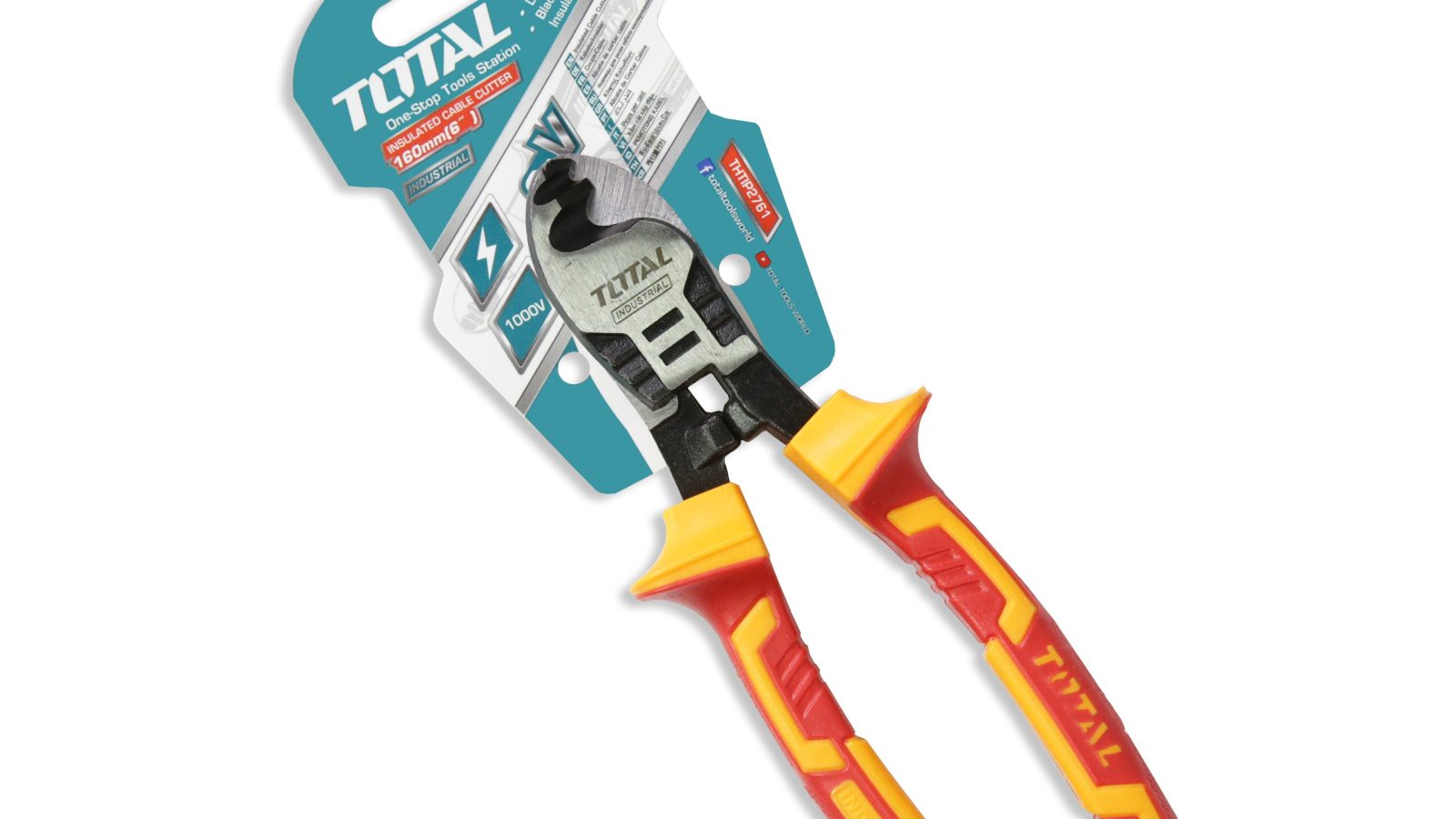 Total Insulated Cable Cutters 160mm 6″ – THTIP2761