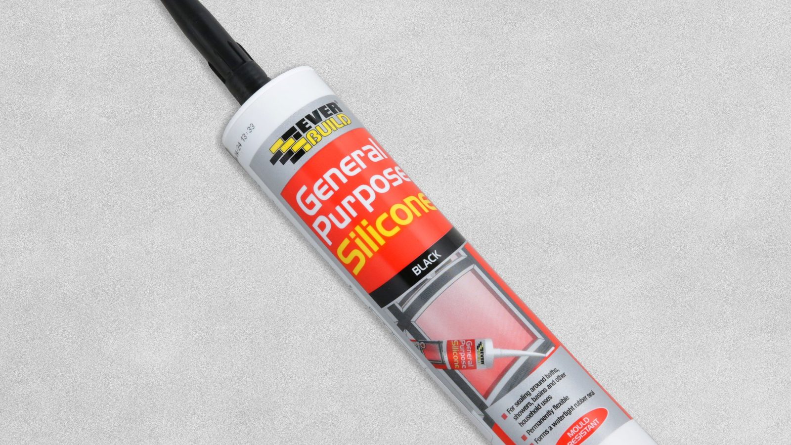 EverBuild General Purpose Silicone – 280ml Black