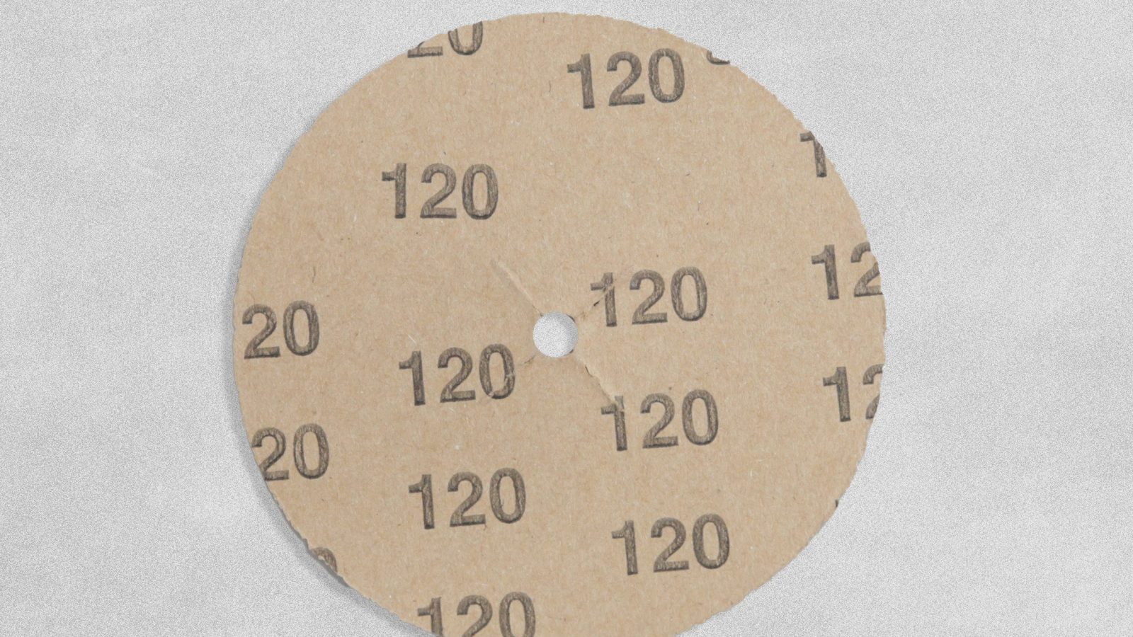 Powerbase Sanding Discs for Drills 125mm Diameter 4 Pack