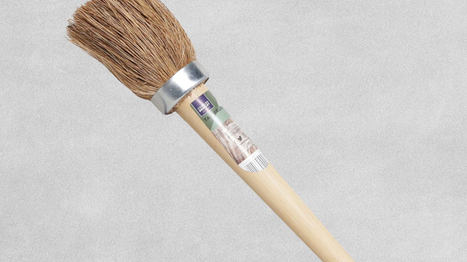 Charles Bentley Short Handled Soft Coco Tar Brush