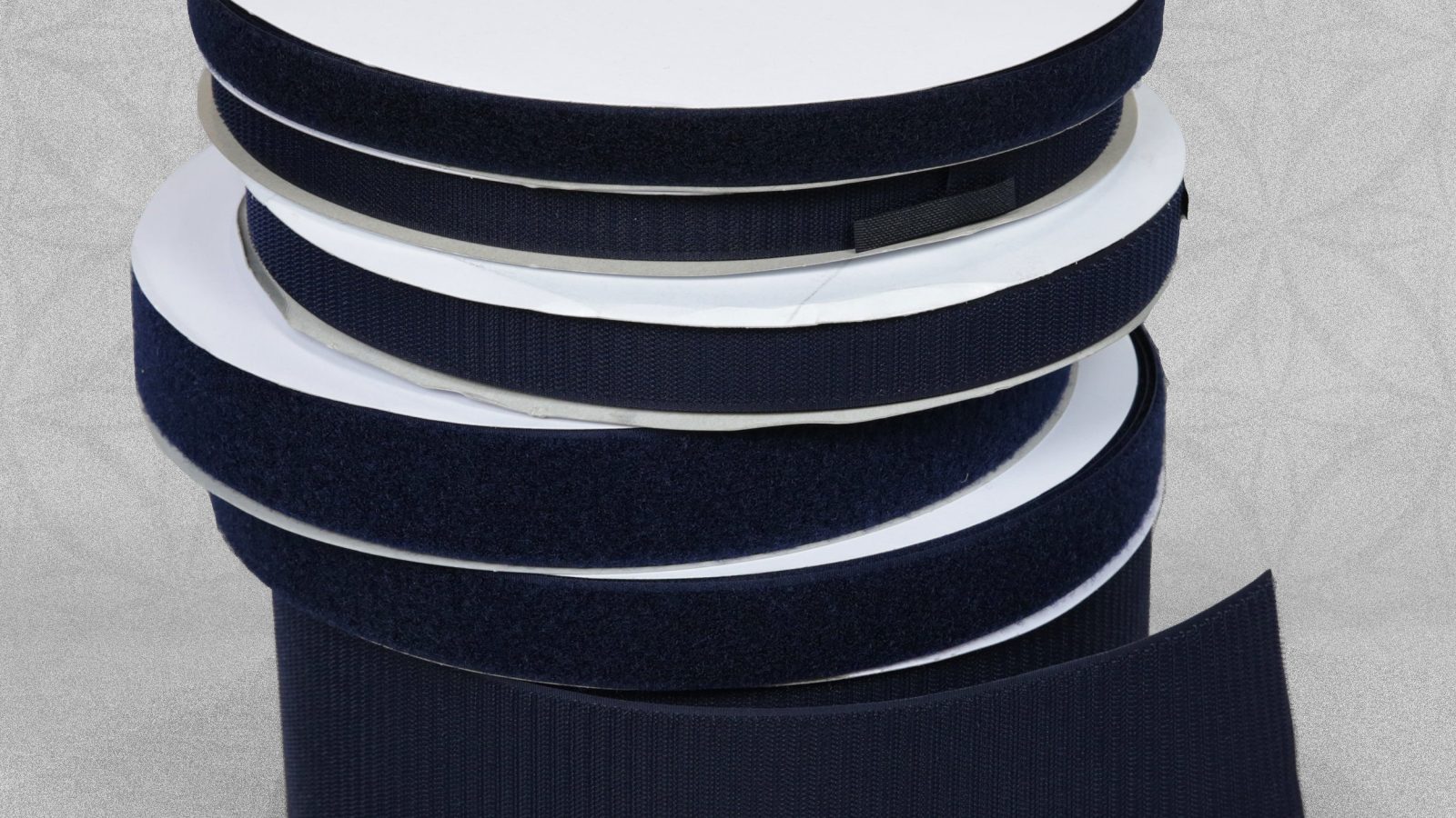 25 Metre Rolls – Kwik Grip Sew On Hook & Loop Stitch-On Fabric Tape
