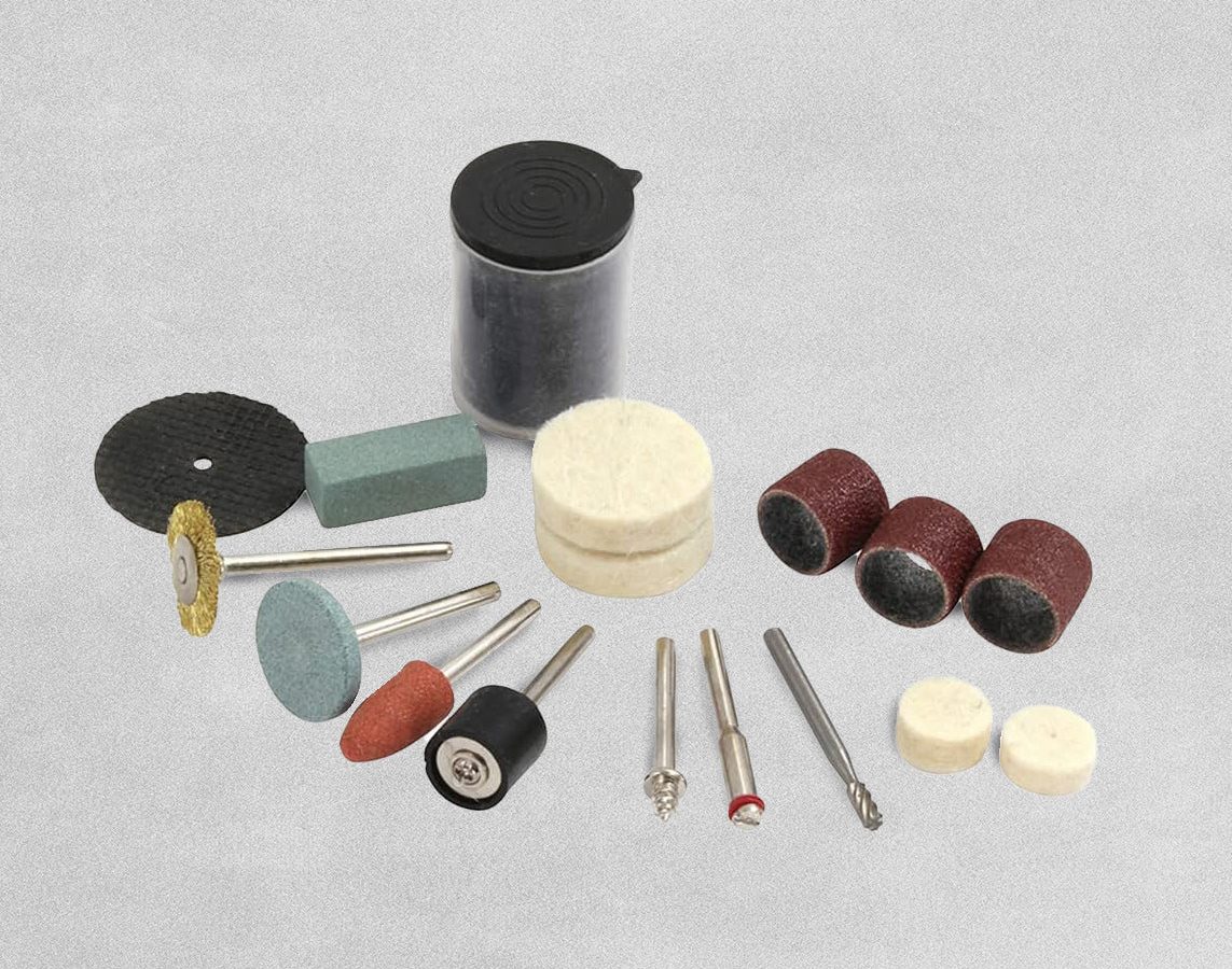 Dekton Mini Power Tool Hobby Accessory Kit – Set of 52 Pieces