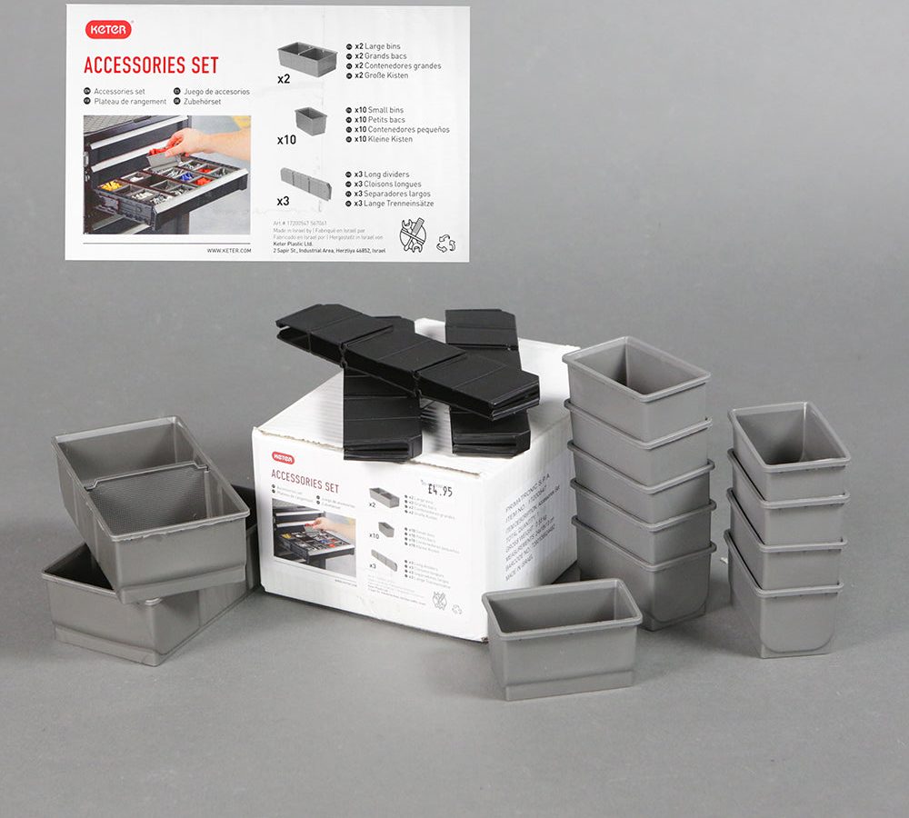 Keter 2 Drawer Draw Tool Chest System
