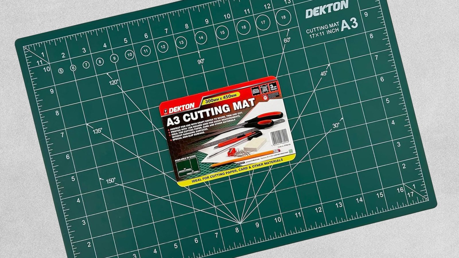 Dekton A3 Cutting Mat Green 300 x 450mm