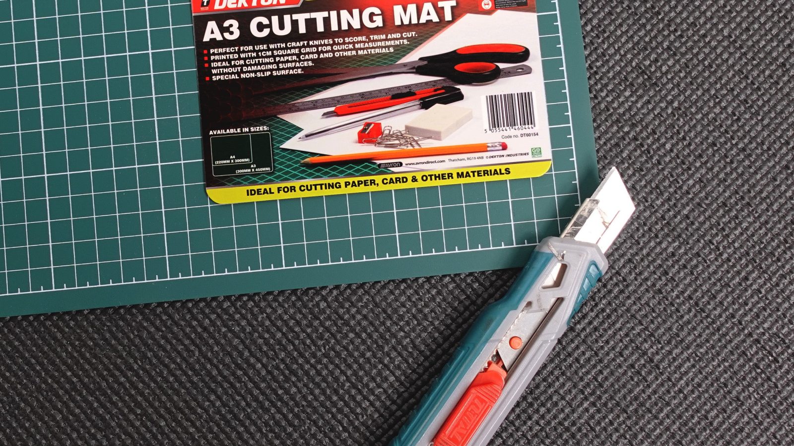 Dekton A3 Cutting Mat Green 300 x 450mm