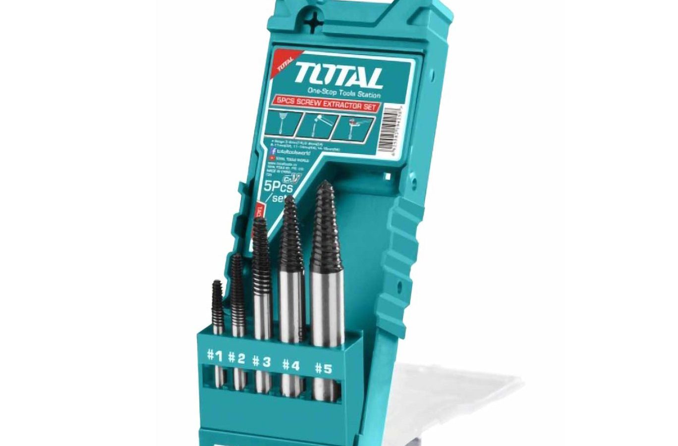 Total Screw Extractor Set – 5pcs – TACSE0056