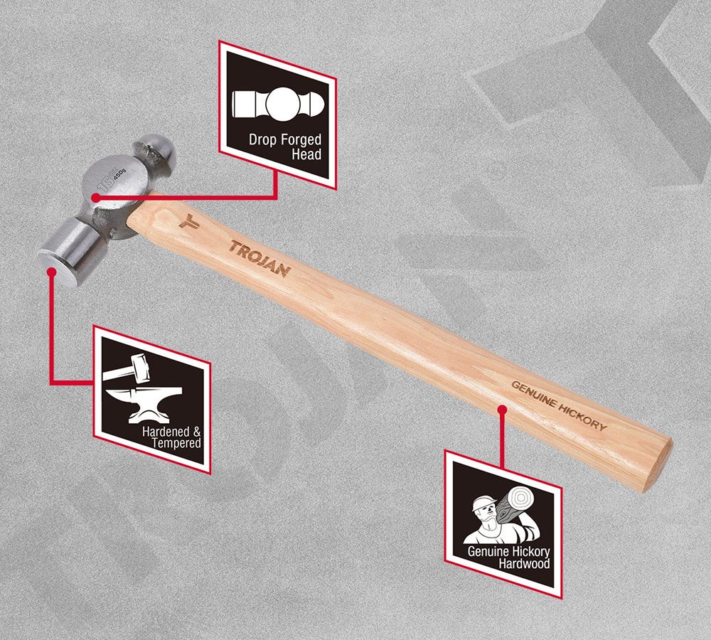 Trojan – Ball Pein Hammer 16OZ- 450G