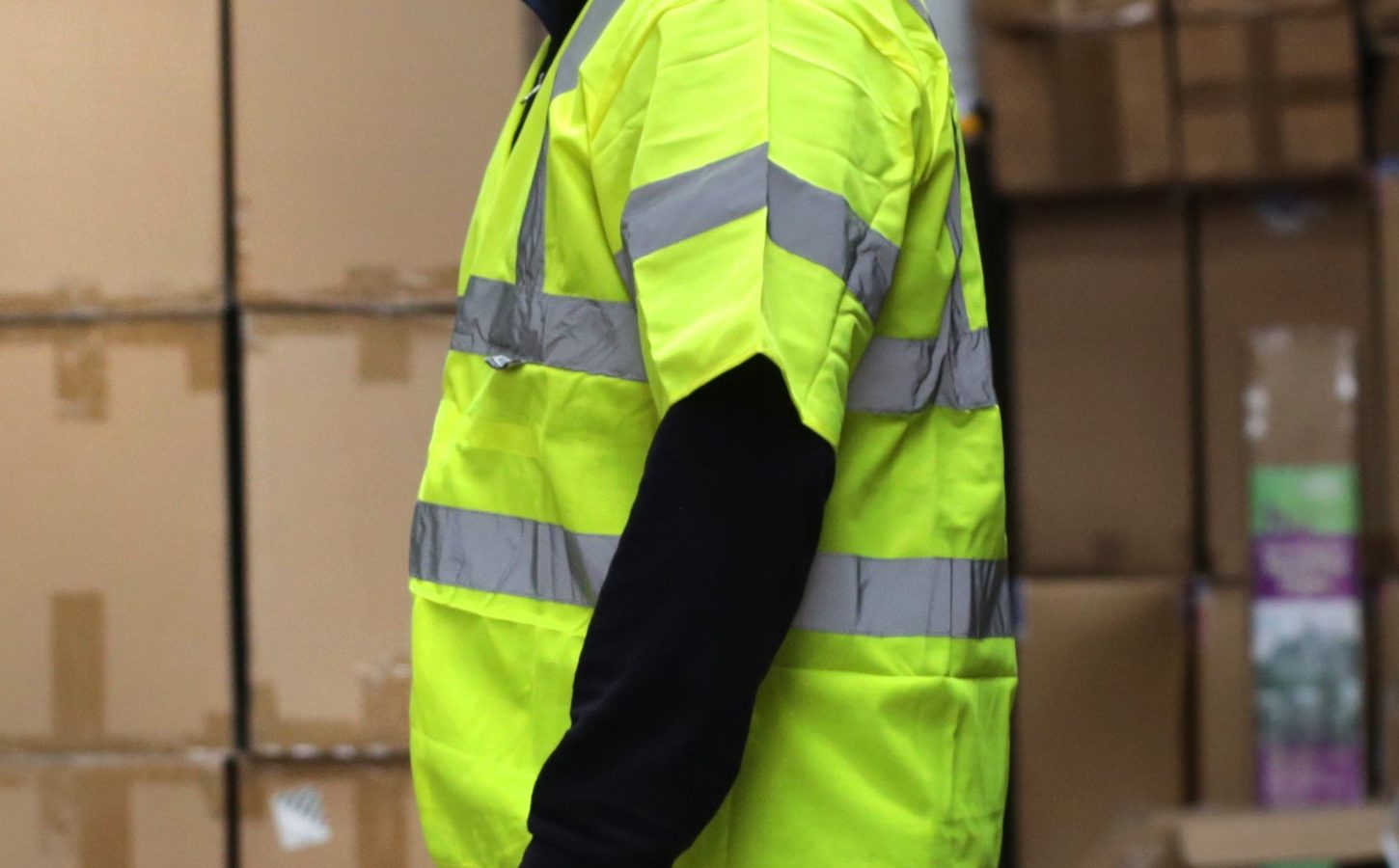 Vizwear JJB High Visibility Emergency Short Sleeve Jacket – One Size