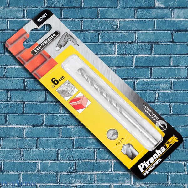 Black & Decker Piranha Hi-Tech 6mm Masonry Drill Bit