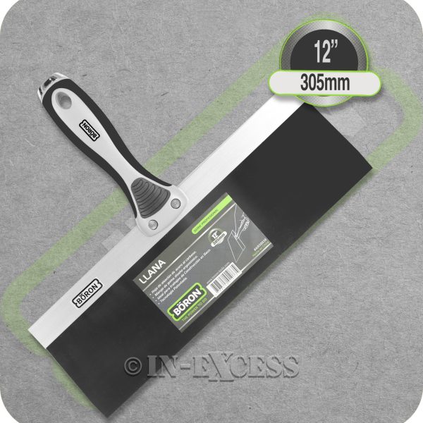 Boron Professional Tools Flat Drywall Taping Knife - 12" (305mm)