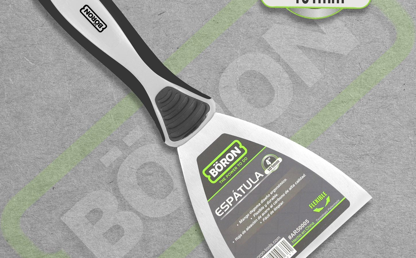 Boron Professional Tools Flat Drywall Filling Spatula – 4″ (101mm)