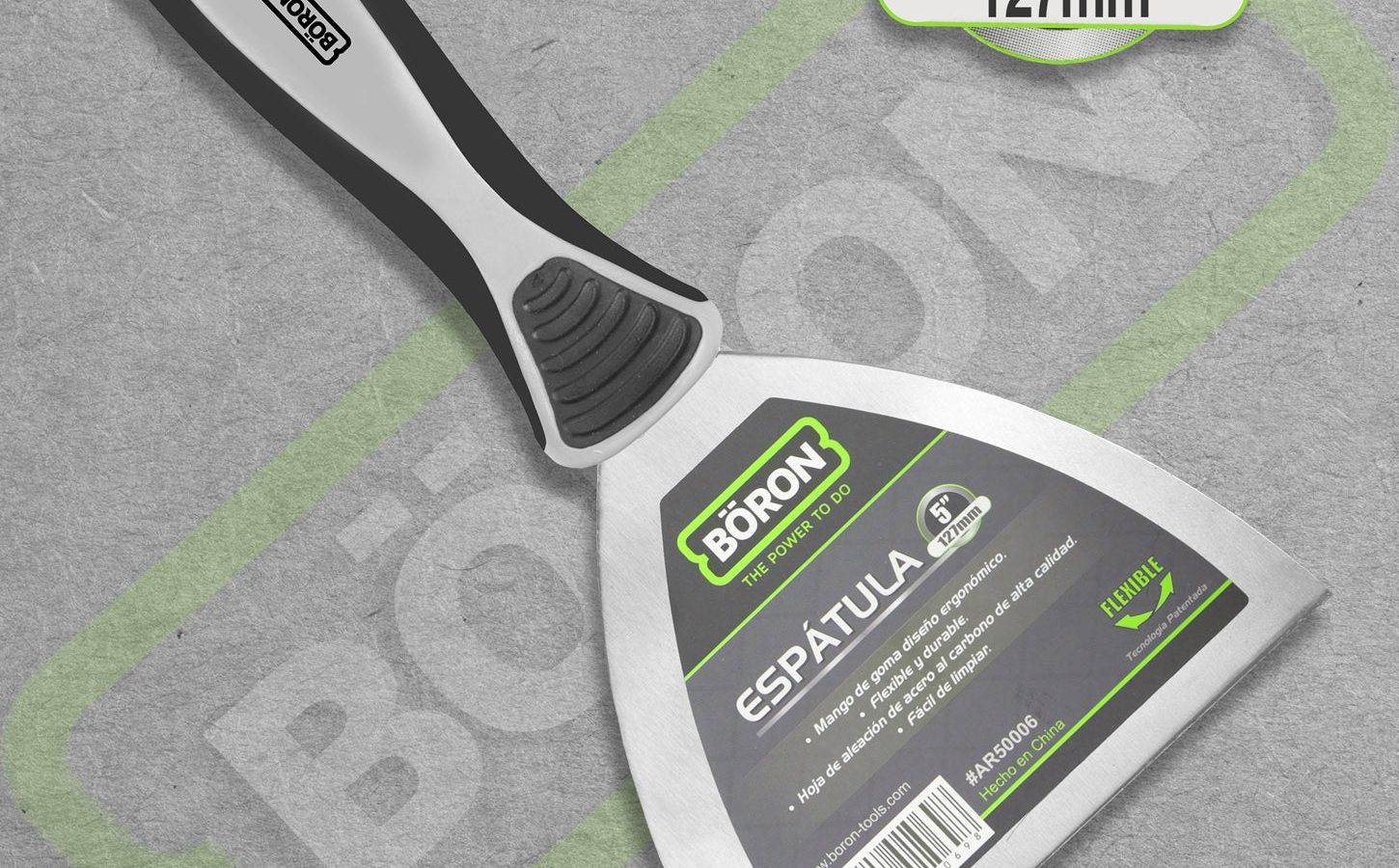 Boron Professional Tools Flat Drywall Filling Spatula – 5″ (127mm)