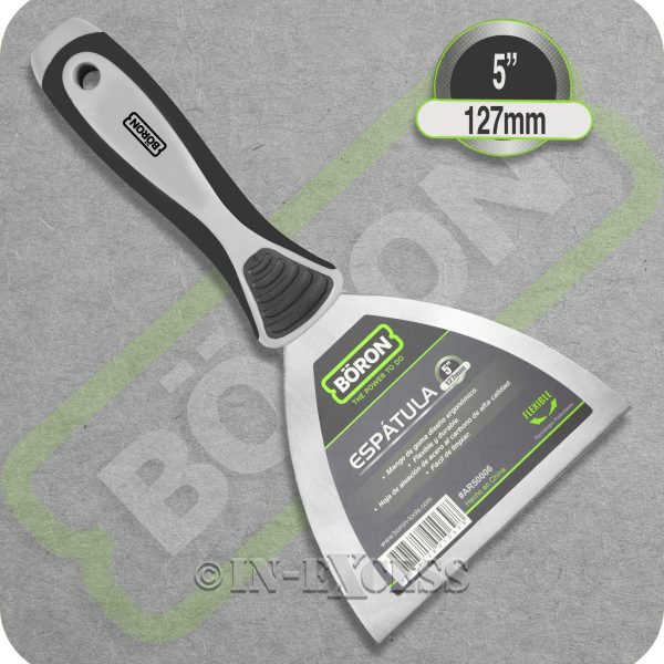 Boron Professional Tools Flat Drywall Filling Spatula - 5" (127mm)