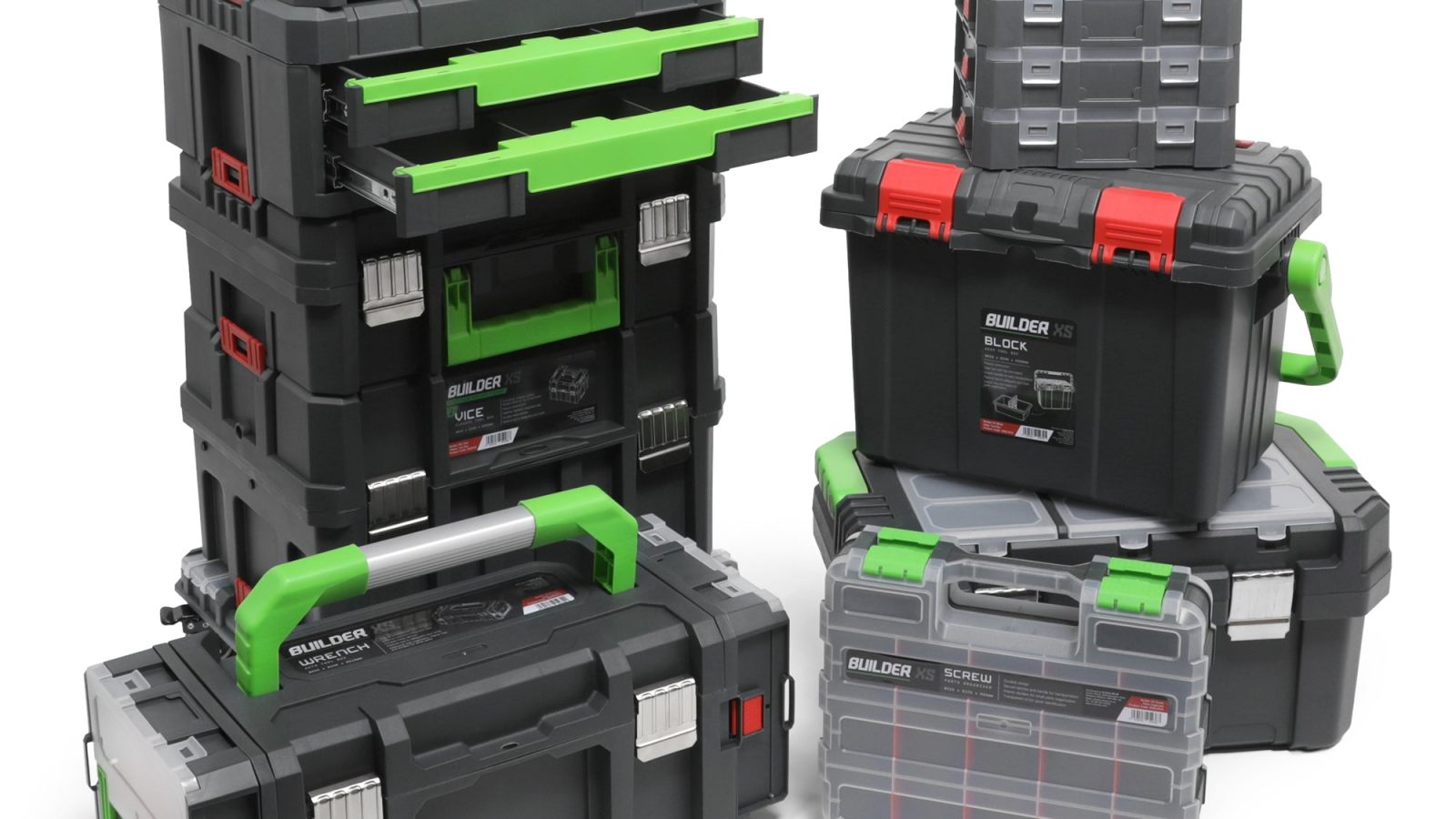 Builder Pro Block Deep Tool Box W460 x D290 x H300mm