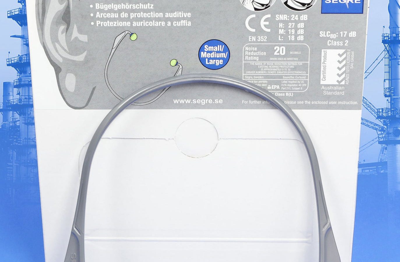 Segre SoundTec Earband Headband Earplugs EN352