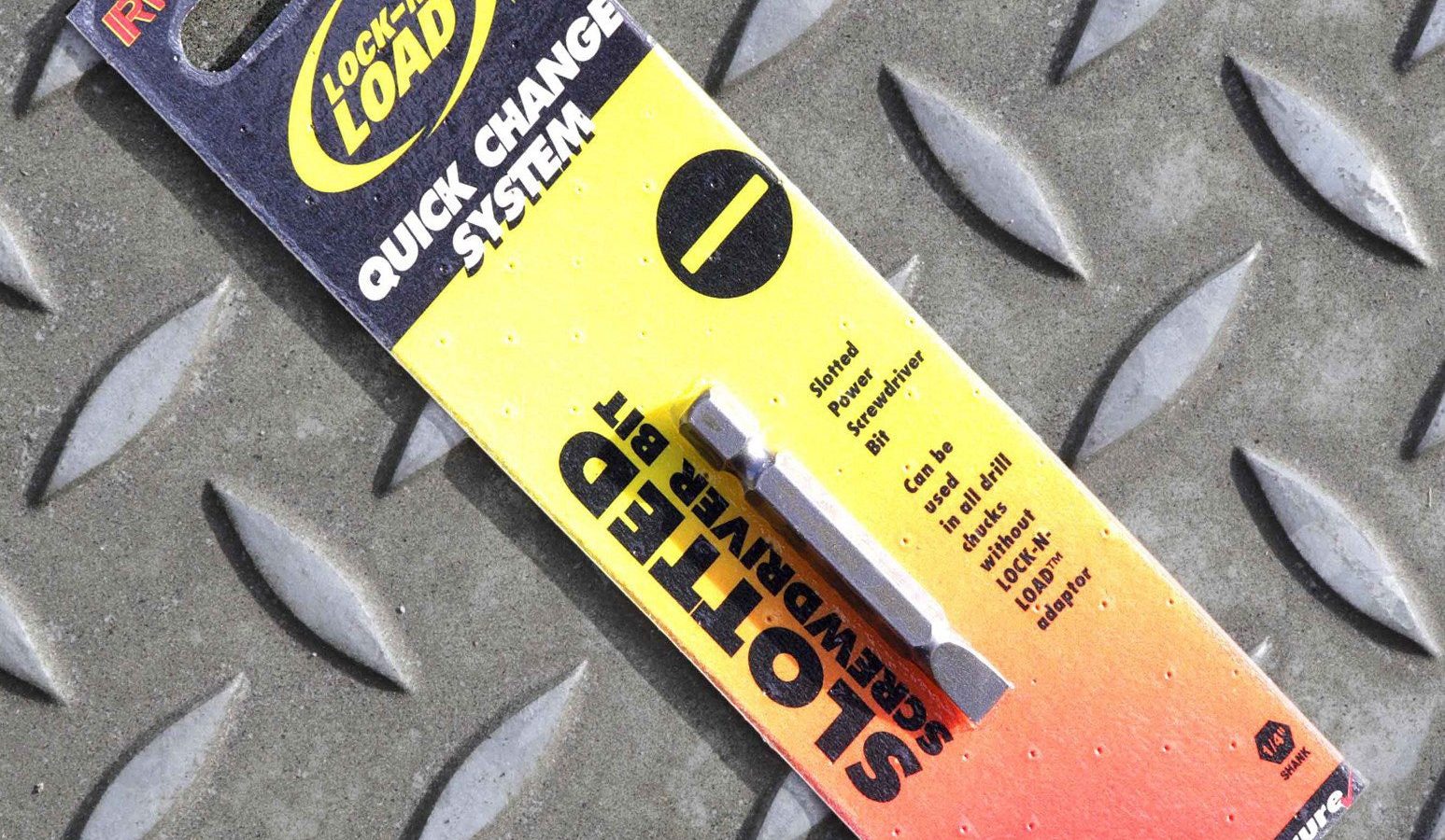 Irwin Slotted Screwdriver Bit
