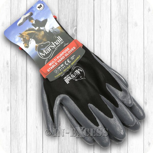 Marshall Multi Purpose Gardening Gloves - Black