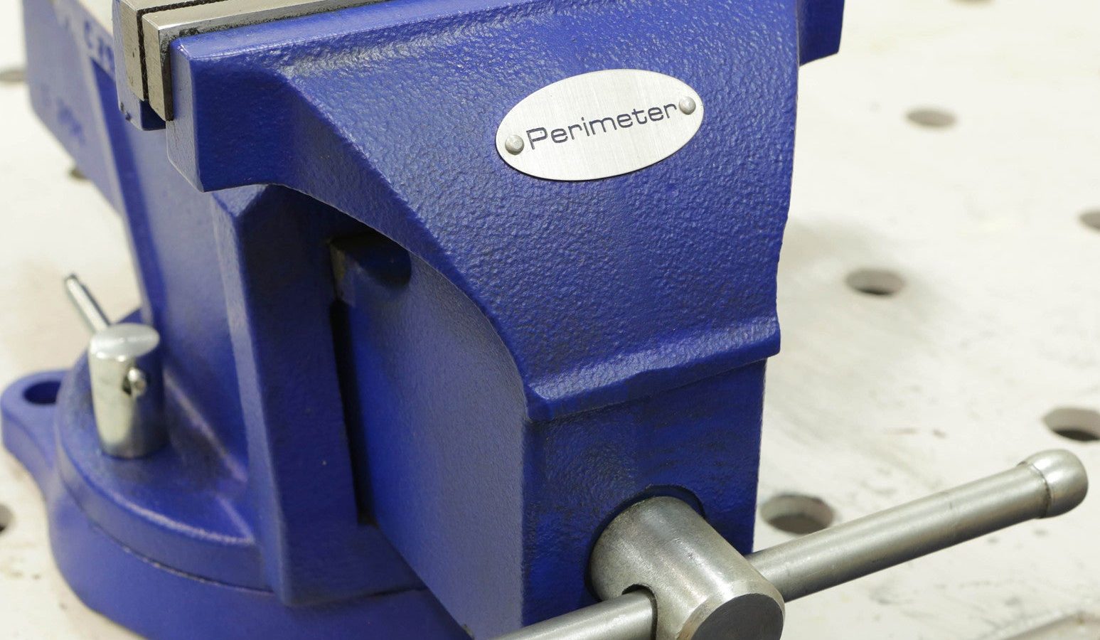 Perimeter 6″ Machine Bench Vice 150mm Heavy Duty Cast Iron Swivel Base