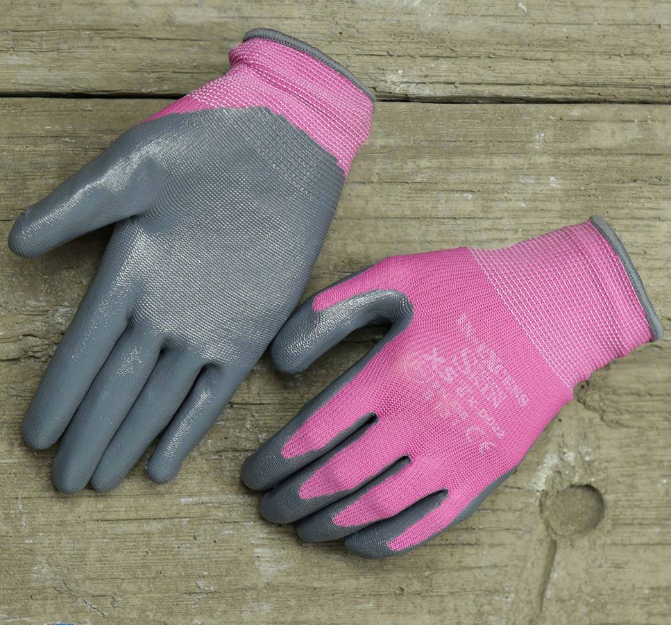 In-Excess Multipurpose Second Skin Anti-Slip Nitrile Gloves – Pink