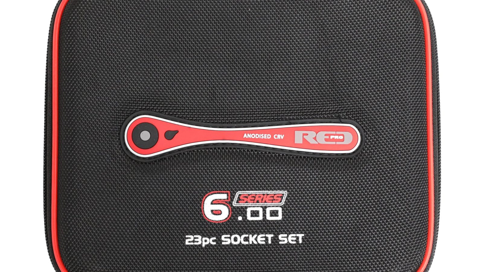 Red Pro Tools 23pc Socket Set 1/4″ Drive (6.00 Series) – Red
