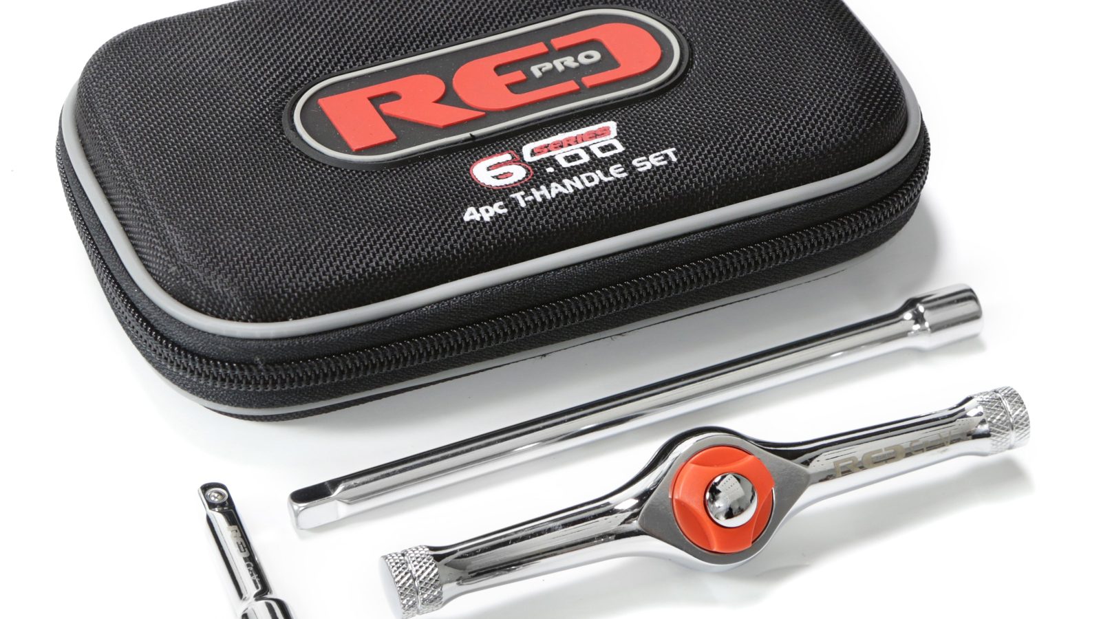 Red Pro Tools 4pc T-Handle Set 1/4″ Drive (6.00 Series)