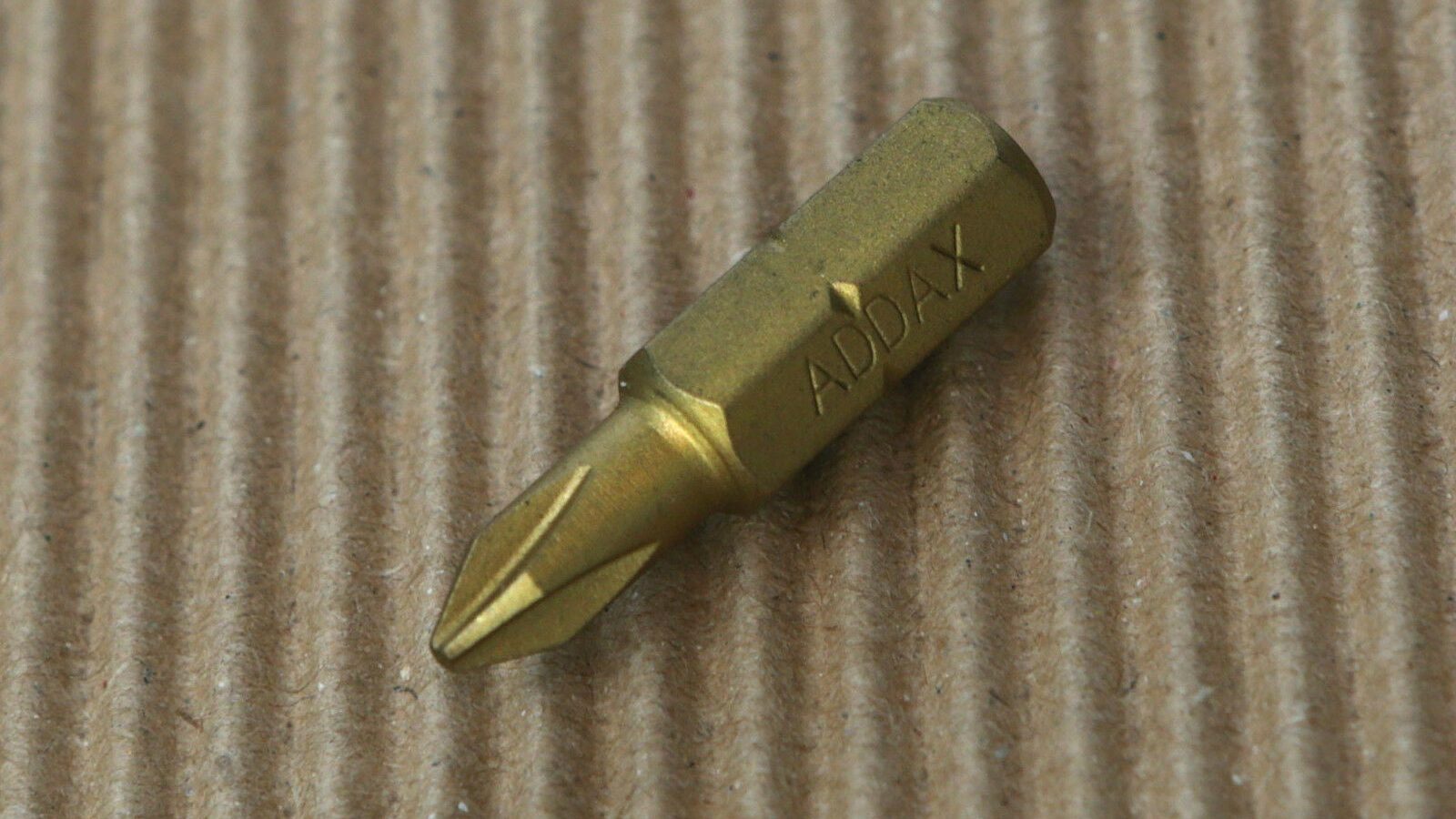ADDAX Timco 25mm PH1 1PH25TP Pozi Premium Screwdriver Bits 1/4″ – Box of 10