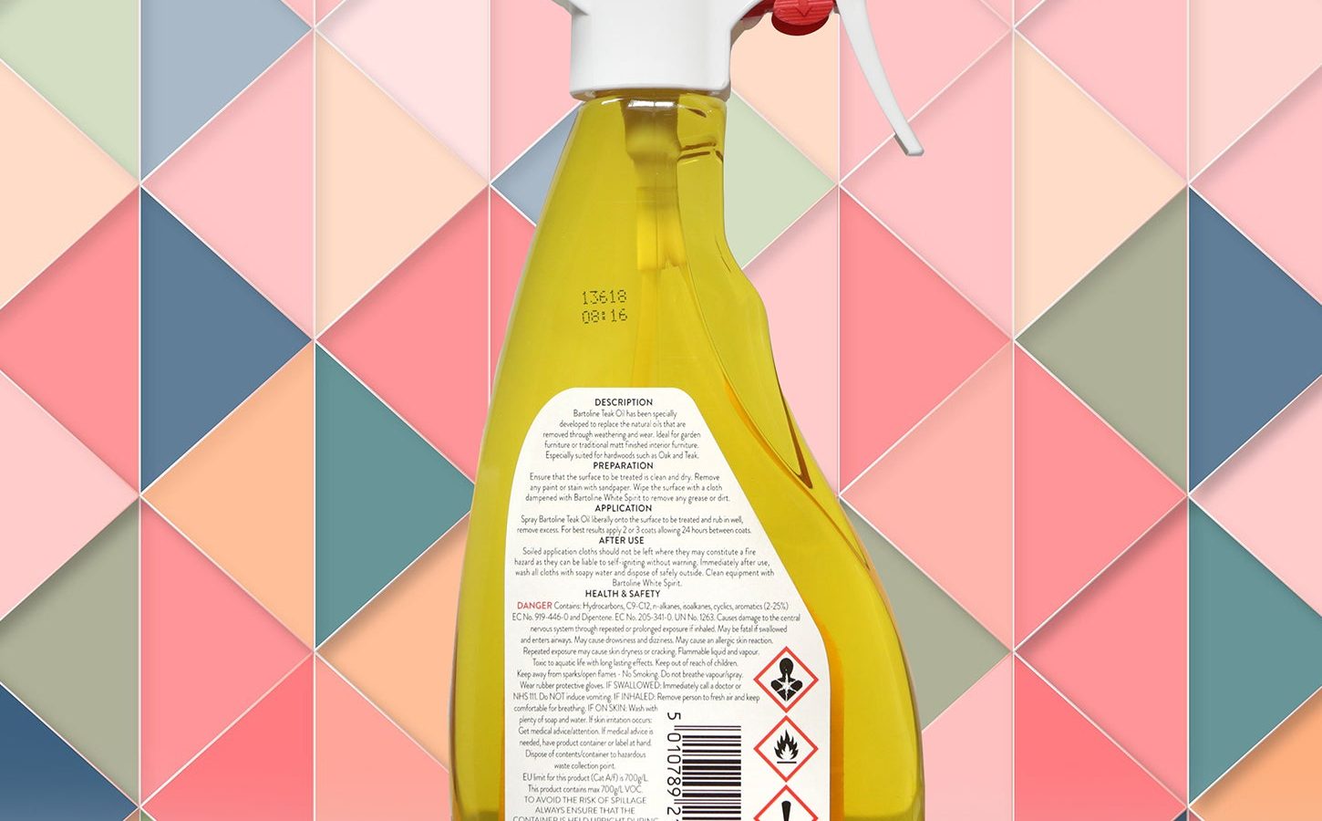 Bartoline Teak Oil 500ml Sprayer