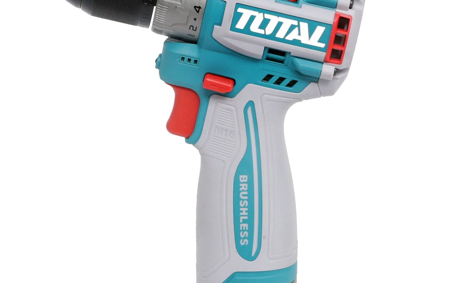 Total Li-Ion 16V Compact Brushless Cordless Drill (with 2 x Batteries & Charger) – TDLI16682