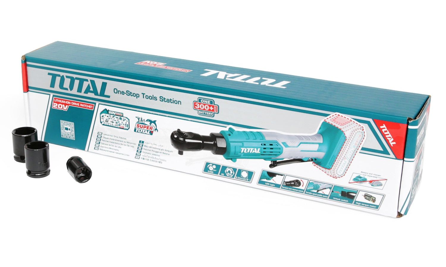 Total Li-Ion 20V Drive Ratchet (Battery not included) – TDRLI2060151